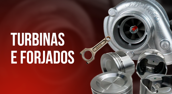 turbinas e peças forjadas para preparação de motores turbo