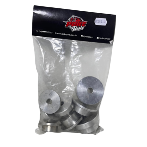 Bucha De Quadro Gol Centralizada 10mm Alumínio Poke Parts
