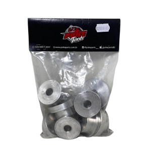 Bucha De Quadro Gol Centralizada 12mm Alumínio Poke Parts