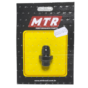 Niple 6AN X 8AN Preto MTR