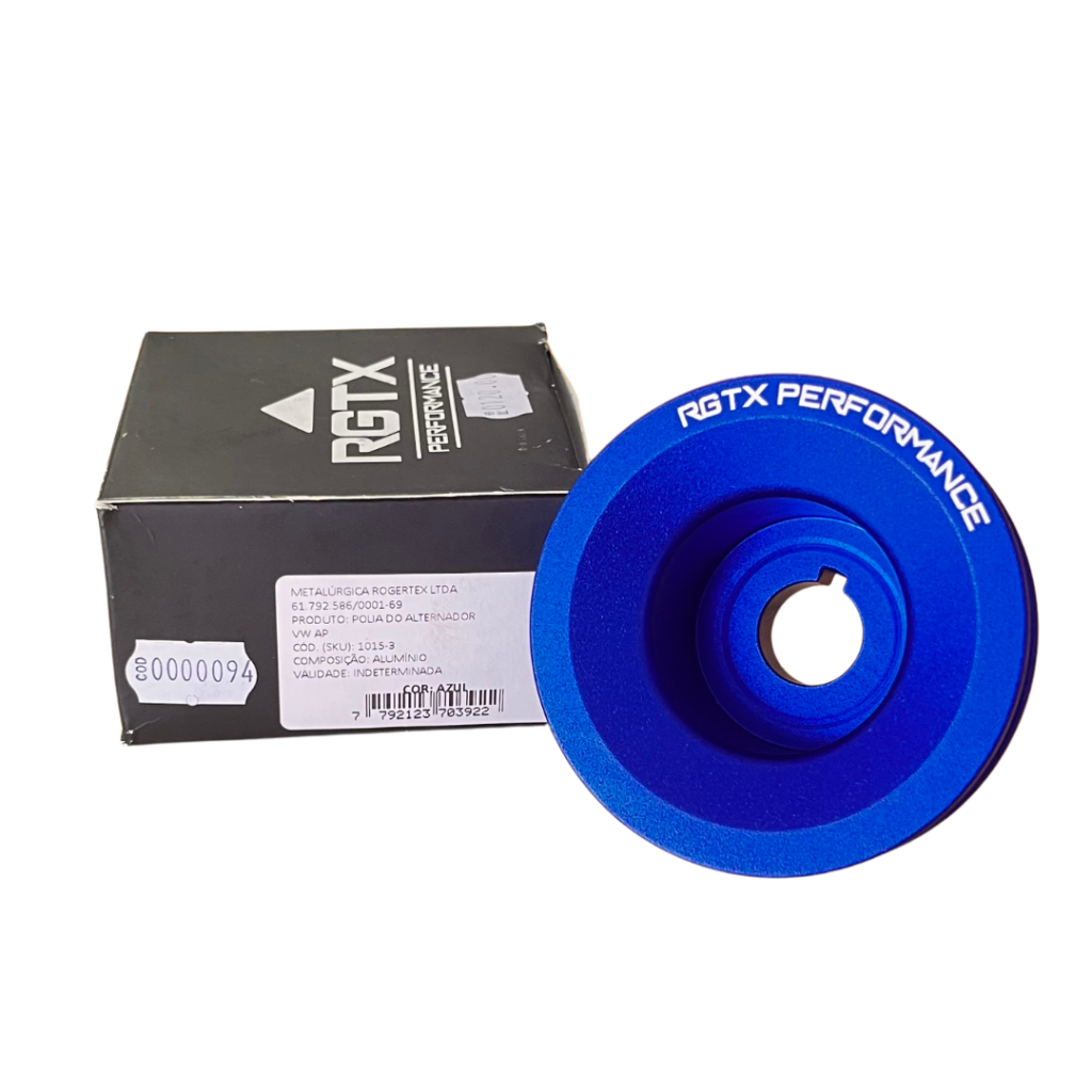Polia do Alternador Tipo V VW AP RGTX - Azul