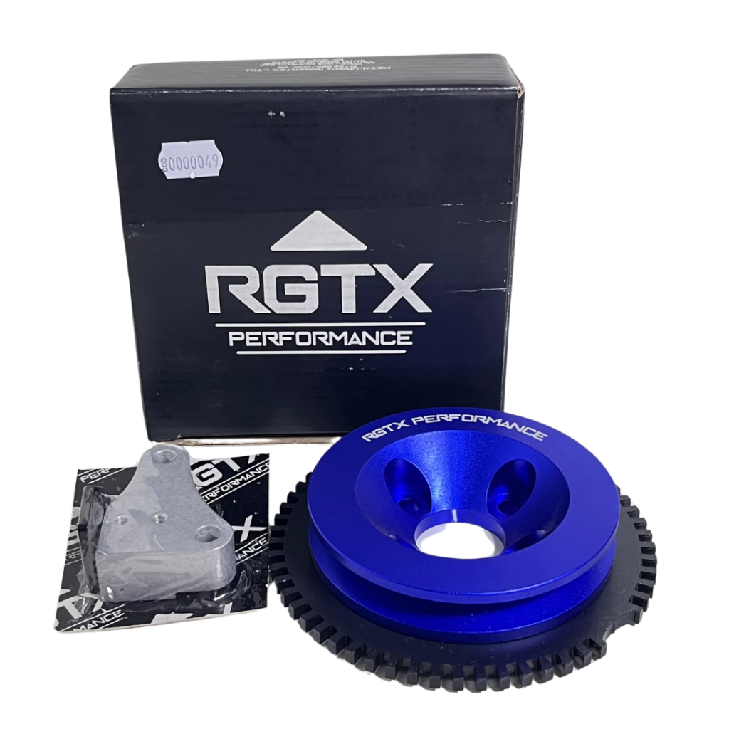 Polia Roda Fônica com Trava RGTX VW AP Azul