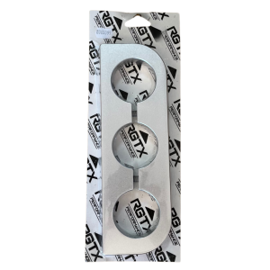 Suporte Para Três Filtros Prata RGTX