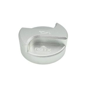 Tampa De Óleo Pro Rosca M47x2 RGTX Prata