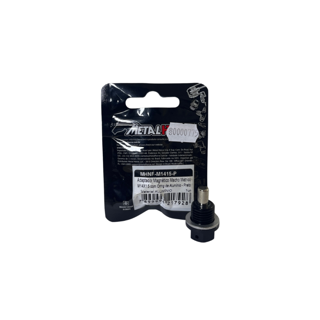 Adaptador Magnético Macho M14x1.5 com O-ring | Metal Horse
