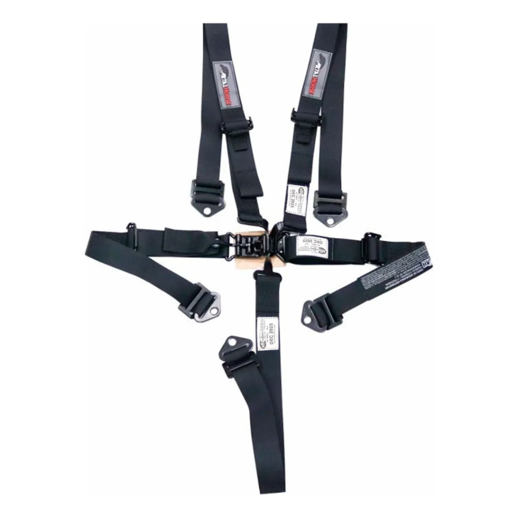 Cinto de Segurança Racing 5 Pontos 3" SFI Metal Horse