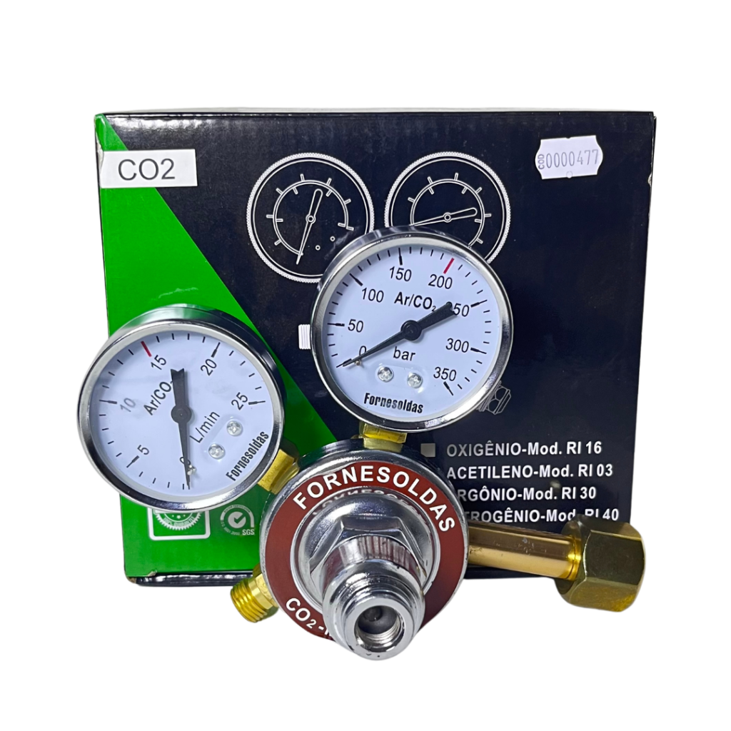 Regulador de Pressão Para CO2 / Booster