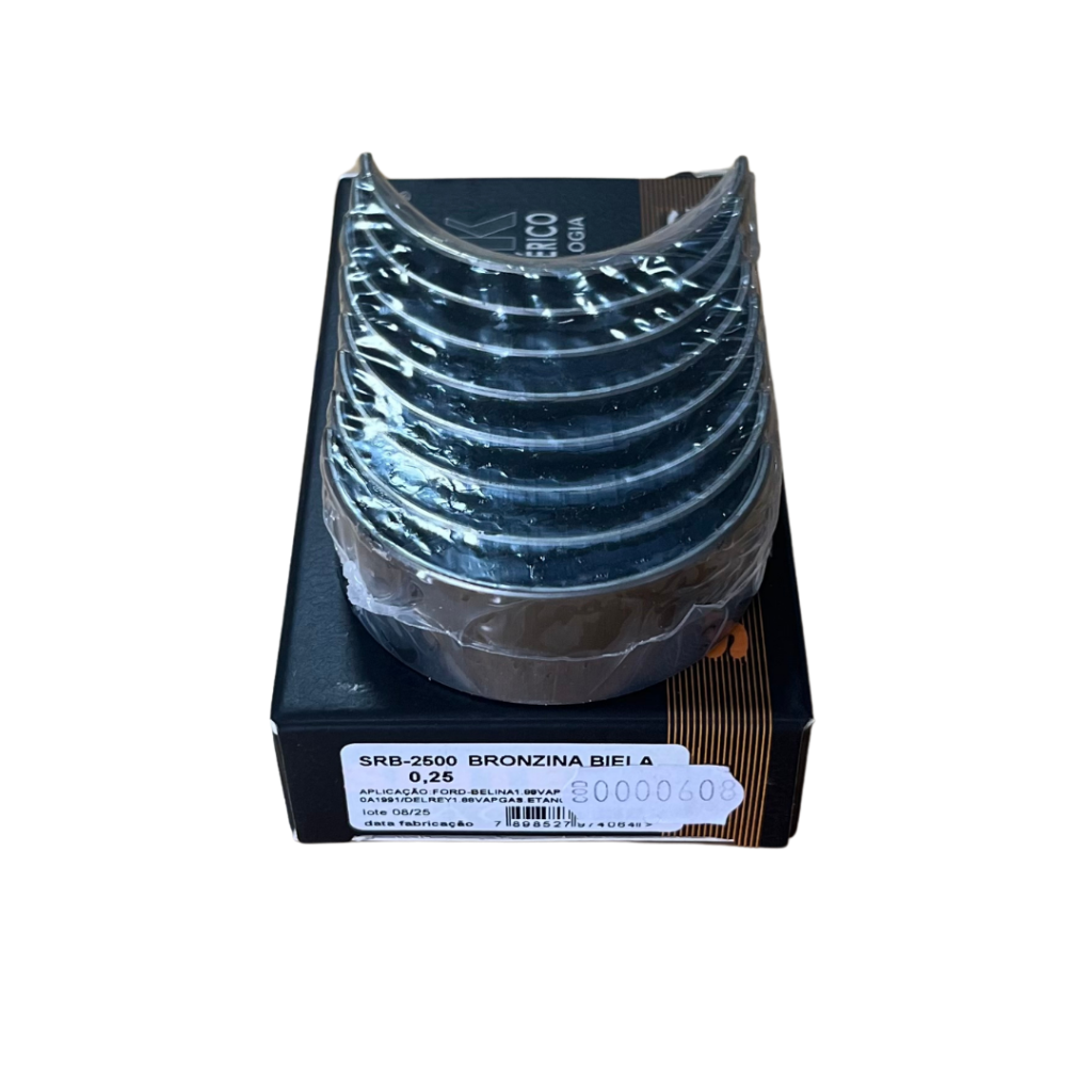 Bronzina de Biela Black Racing 0,25 Sintech