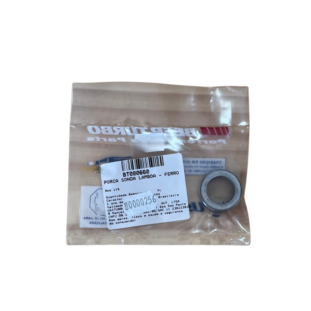 Porca para Sonda Lambda em Ferro Beep Turbo