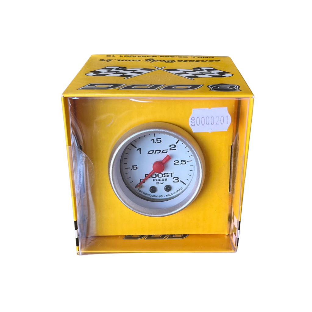 Manômetro Drag Boost 3 Bar 52mm ODG